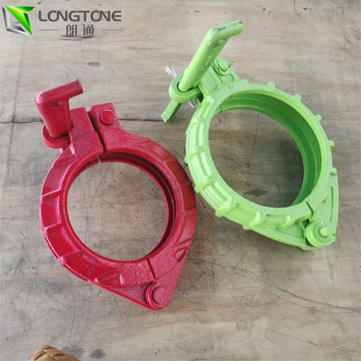 Schnellbetonpumpe-Schalenkupplungs-Anhänger-Pumpen-konkrete Schlauchklemme