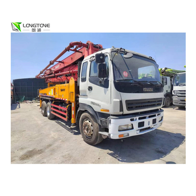 Benutzte Sany-Pumpen-LKW-Betonpumpe-Maschine mit 125mm Enden-Schlauch-Durchmesser