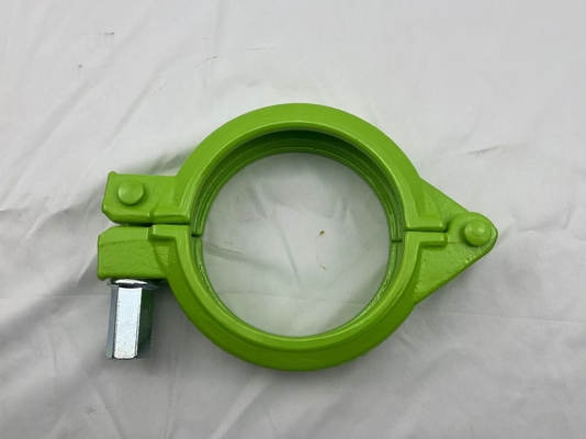 Die harte Beanspruchung geschmiedete Betonpumpe klemmt das 5 Zoll-Zink-Farbe überzogen fest