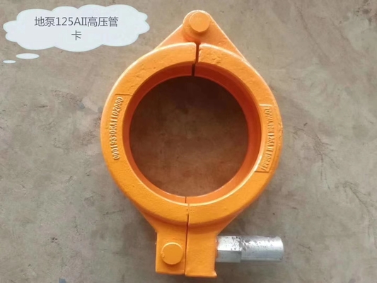 Edelstahl-Betonpumpe-Klammern-Zink-Farbe überzogen für Rohr