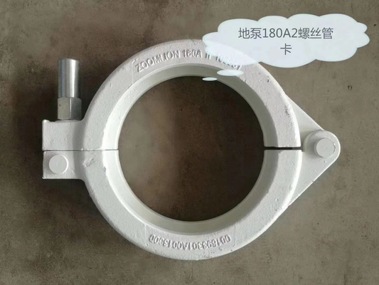 Edelstahl-Betonpumpe-Klammern-Zink-Farbe überzogen für Rohr