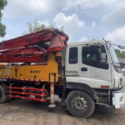 Brachte 37 Meter benutzter Fahrzeugbetonpumpe-LKW SYG5360THB 49 an