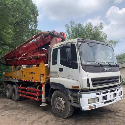 Brachte 37 Meter benutzter Fahrzeugbetonpumpe-LKW SYG5360THB 49 an
