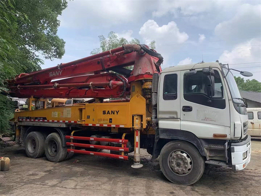Brachte 37 Meter benutzter Fahrzeugbetonpumpe-LKW SYG5360THB 49 an