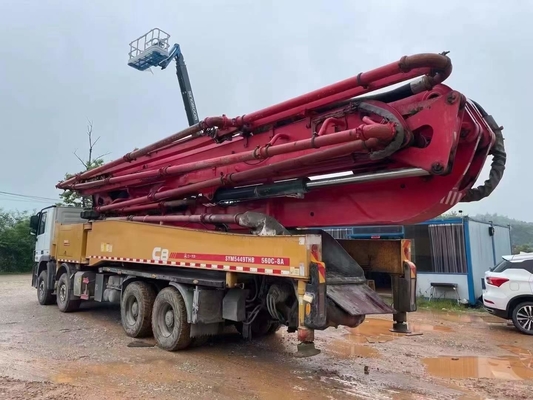 52m benutzte Fahrzeugbetonpumpe 38t, erneuern angebrachte Betonpumpe