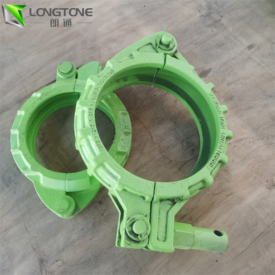 Betonpumpe-Gummibohrrohrklemme-schnelle Freigabe-Rohr-Klammern-Zink-Farbe