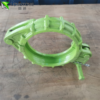 Betonpumpe des Verschluss-5Inch klemmt haltbare Schalenkupplung des Schlauch-Dn125 fest