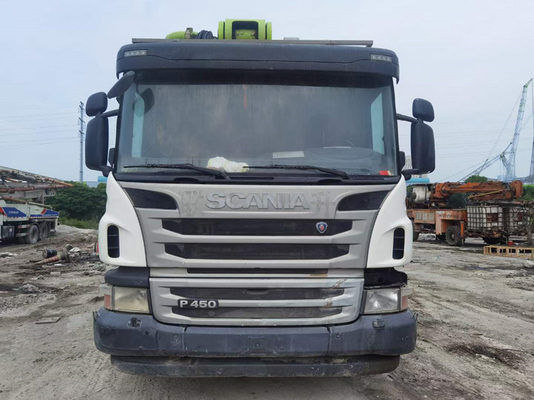 Zoomlions-Maschinerie benutzte Betonpumpe-LKW, 56m LKW angebrachte Betonpumpe