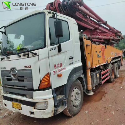 Schwing HB39V benutzte Fahrzeugbetonpumpe-LKW anbrachte 39 Meter