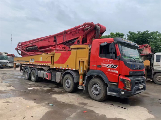 39M Truck Mounted Concrete Boom-Pumpe des hydraulischen Betonpumpe-LKWs