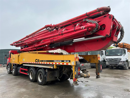 39M Truck Mounted Concrete Boom-Pumpe des hydraulischen Betonpumpe-LKWs