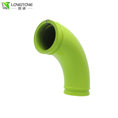 Geschweißter Zwillings-Wand-Ellbogen des Betonpumpe-Rohrbogen-4.5mm Thikness
