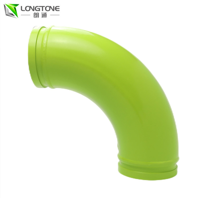 4.5mm Thikness Zoomlion die Betonpumpe-Teile stoßen verbogenes Rohr R1000 R500
