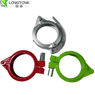 Betonpumpe anbringend, reißen Fitting Gummischlauchklemme