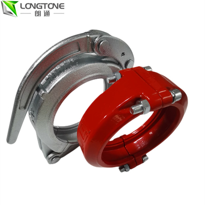 Betonpumpe-Rohr-Schalenkupplung 5INCH DN125 geschmiedet für Gummischlauch
