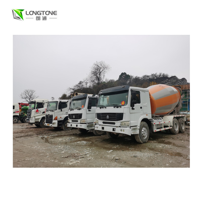 brachte chinesischer benutzter Zement-LKW Sinotruk Howo 6x4 16CBM Mischer-LKWs an