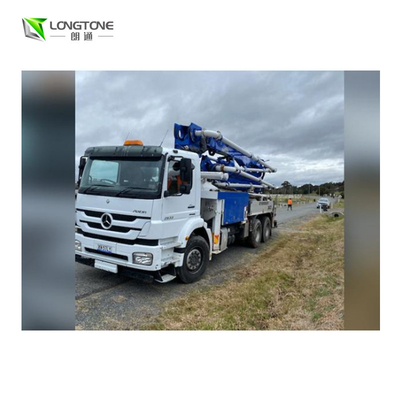 Benutzter gelber konkreter LKW Sany mit Max. Pressure 6 - 6,6 MPa Max. Aggregate Diameter 24 - 36 Millimeter