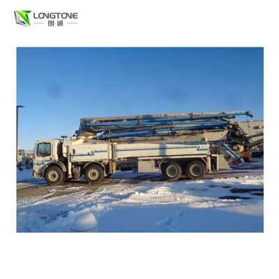 Benutzte Fahrzeugbetonpumpe 25T mit Max. Delivery Height 24 - 36 M Oil Tank Capacity 320L