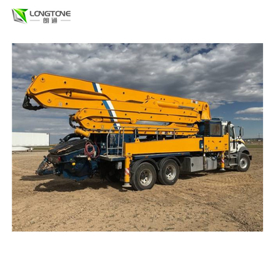 Benutzte Fahrzeugbetonpumpe 25T mit Max. Delivery Height 24 - 36 M Oil Tank Capacity 320L
