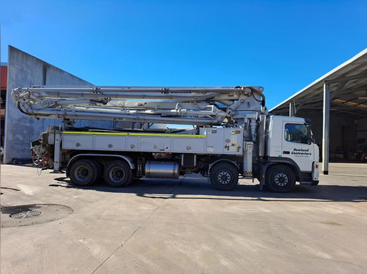 Spitzengegliederter Boom-Betonpumpe-LKW der marken-HB56K 56m