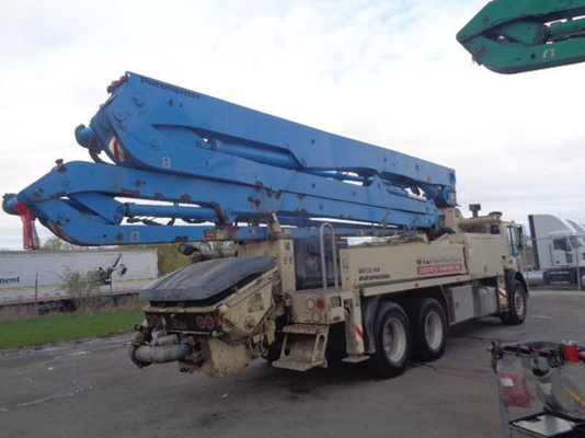 Spitzengegliederter Boom-Betonpumpe-LKW der marken-HB56K 56m