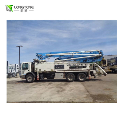 Zweite Hand fertigte Betonpumpe-LKW 700L besonders an