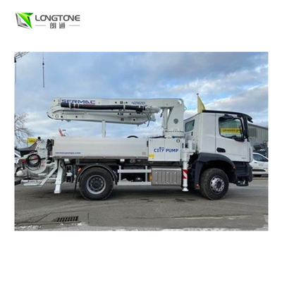 Benutzte Dieselmotor-Fahrzeugbetonpumpe SANY 24m/36m/42m für Verkauf