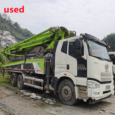 Sany benutzte Fahrzeugbetonpumpe Max Distance 24m 36m 42m 56m 59m