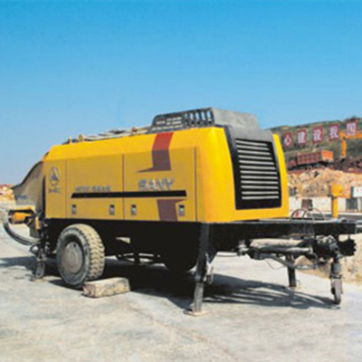 1420 Millimeter benutzten konkrete Anhänger-Pumpen, Stadt-Betonpumpe 450L