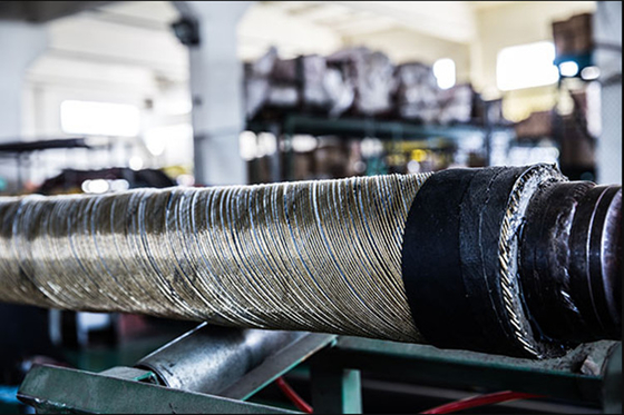 64mm leiten leitfähige Betonpumpe-Teile Gips-Entladungs-Gummisand-Explosions-Schlauch